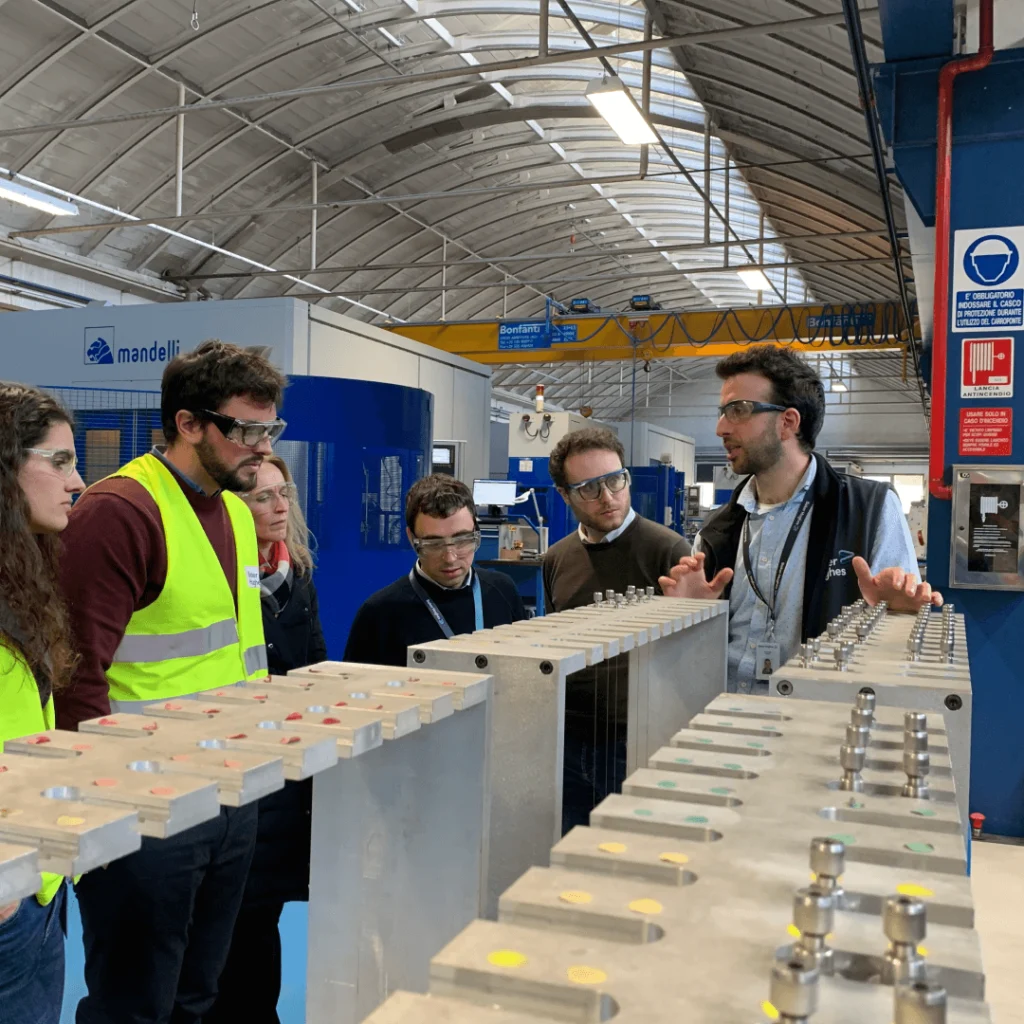 Workshop at Baker Hughes’s production plants: